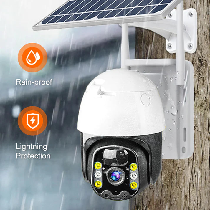 🔥SAVE 49% OFF🎥  Smart Wireless Solar Surveillance Camera