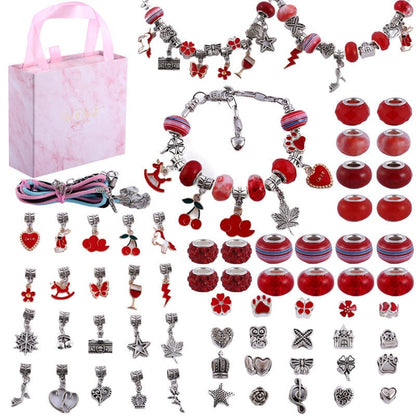 🎅Early Christmas Sale 50% OFF 🎁 Girls Charm Bracelet Making Kit