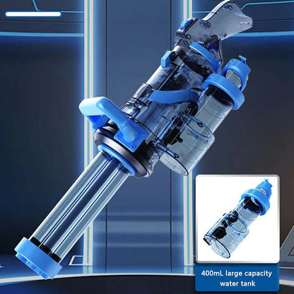 👑#1 BEST SELLER🔥 Automatic Rotating Electric Gatling Water Gun with Light Effect