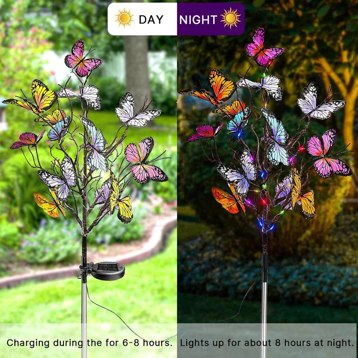 🦋Solar Outdoor Butterfly Lights💐