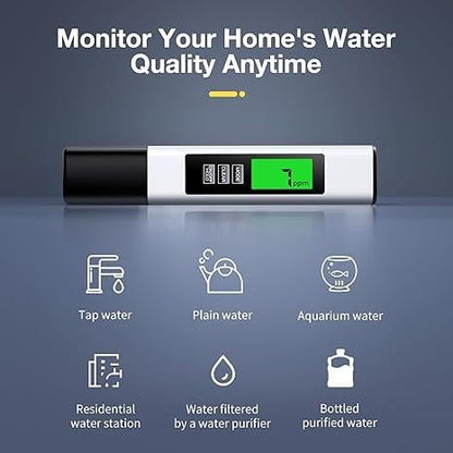 💥LAST DAY SALE 49% OFF💥 All-New 4 in 1 Tds Meter Digital Water Tester