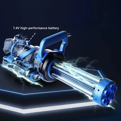 👑#1 BEST SELLER🔥 Automatic Rotating Electric Gatling Water Gun with Light Effect