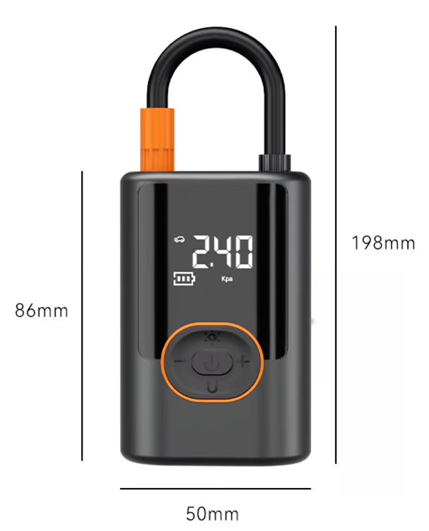 Cyber Monday Sale!🔥Portable Tire Inflator - Inflation/Pressure Measurement/Lighting/Power Bank