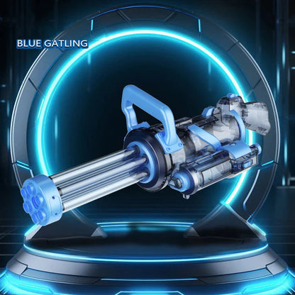 👑#1 BEST SELLER🔥 Automatic Rotating Electric Gatling Water Gun with Light Effect