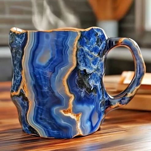 🌲Early Christmas Sale  ✨️2024 New Mineral Crystal Coffee Mugs☕