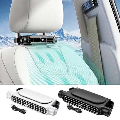 Car Seat Cooling Fan with Adjustable Strap