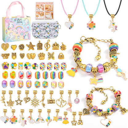 🎅Early Christmas Sale 50% OFF 🎁 Girls Charm Bracelet Making Kit
