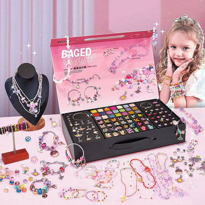 🎅Early Christmas Sale 50% OFF 🎁 Girls Charm Bracelet Making Kit