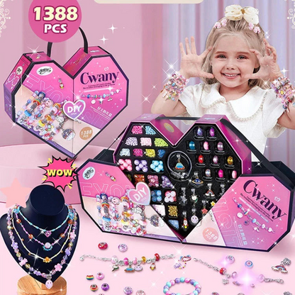 🎅Early Christmas Sale 50% OFF 🎁 Girls Charm Bracelet Making Kit